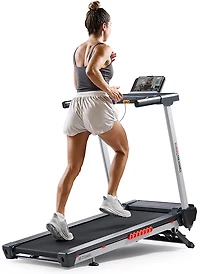 Sunny Health & Fitness Pace 500 Smart Auto Incline Treadmill
