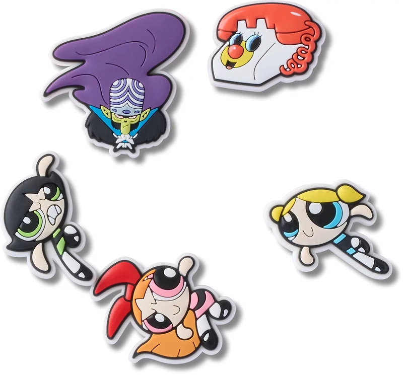 Crocs Jibbitz Powerpuff Girls 5 Pack