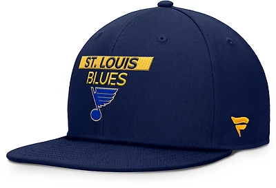 Fanatics Blues Rink Prime 3 Structured Adjustable Cap