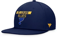 Fanatics Blues Rink Prime 3 Structured Adjustable Cap