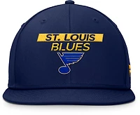 Fanatics Blues Rink Prime 3 Structured Adjustable Cap