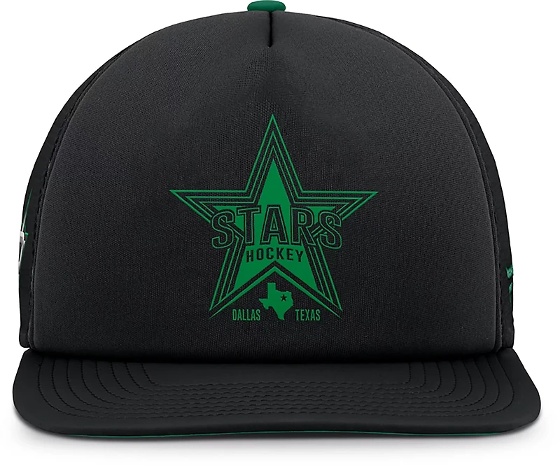 Fanatics Stars Rink Hometown 13 Flat Brim Snapback Cap
