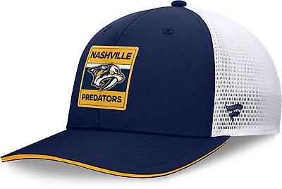 Fanatics Nashville Predators Rink Mid-Crown Structured Adjustable Cap