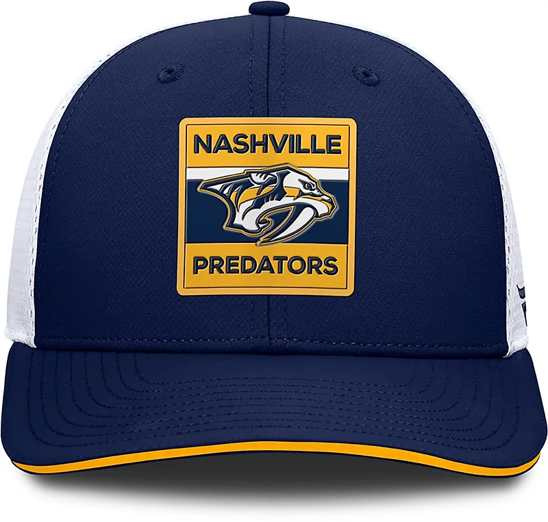 Fanatics Nashville Predators Rink Mid-Crown Structured Adjustable Cap