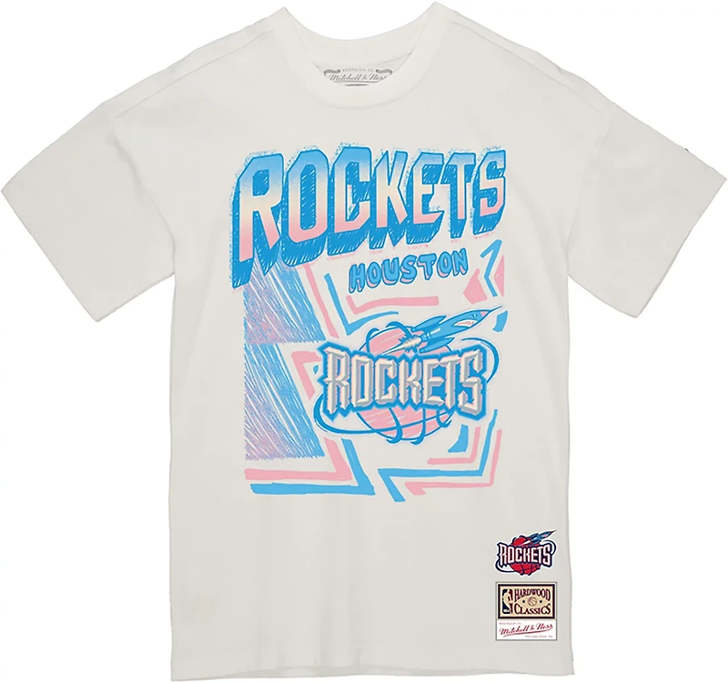 Mitchell & Ness Men’s Houston Rockets Sidewalk Stretch T-shirt
