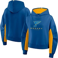 VF Imagewear Women's Blues Back Check Fleece Pullover Hoodie