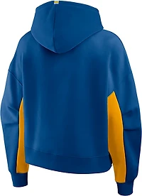VF Imagewear Women's Blues Back Check Fleece Pullover Hoodie