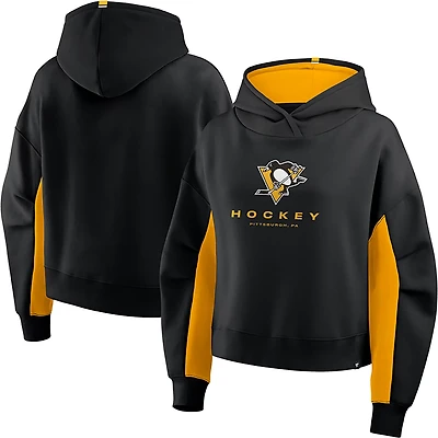 VF Imagewear Women's Penguins Back Check Fleece Pullover Hoodie