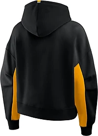 VF Imagewear Women's Penguins Back Check Fleece Pullover Hoodie