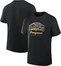 Fanatics Men's Pittsburgh Penguins Native Nostalgia Legacy Cotton Short Sleeve T-shirt