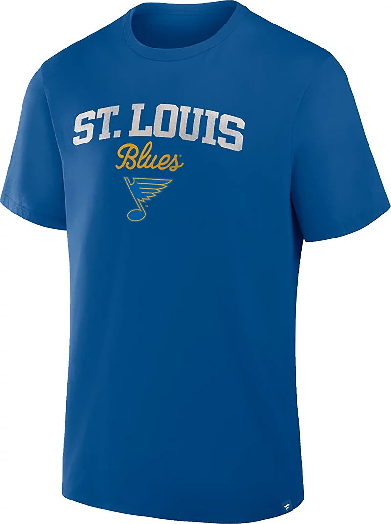 Fanatics Men's St. Louis Blues Trip Legacy Cotton Short Sleeve T-shirt