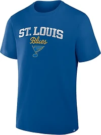 Fanatics Men's St. Louis Blues Trip Legacy Cotton Short Sleeve T-shirt