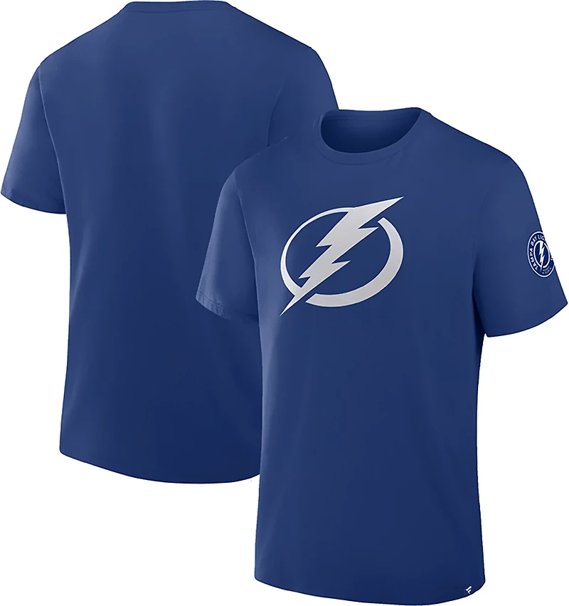 Fanatics Men's Tampa Bay Lightning Hat Trick Legacy Cotton Short Sleeve T-shirt
