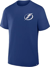 Fanatics Men's Tampa Bay Lightning Hold the Line Legacy Cotton Short Sleeve T-shirt