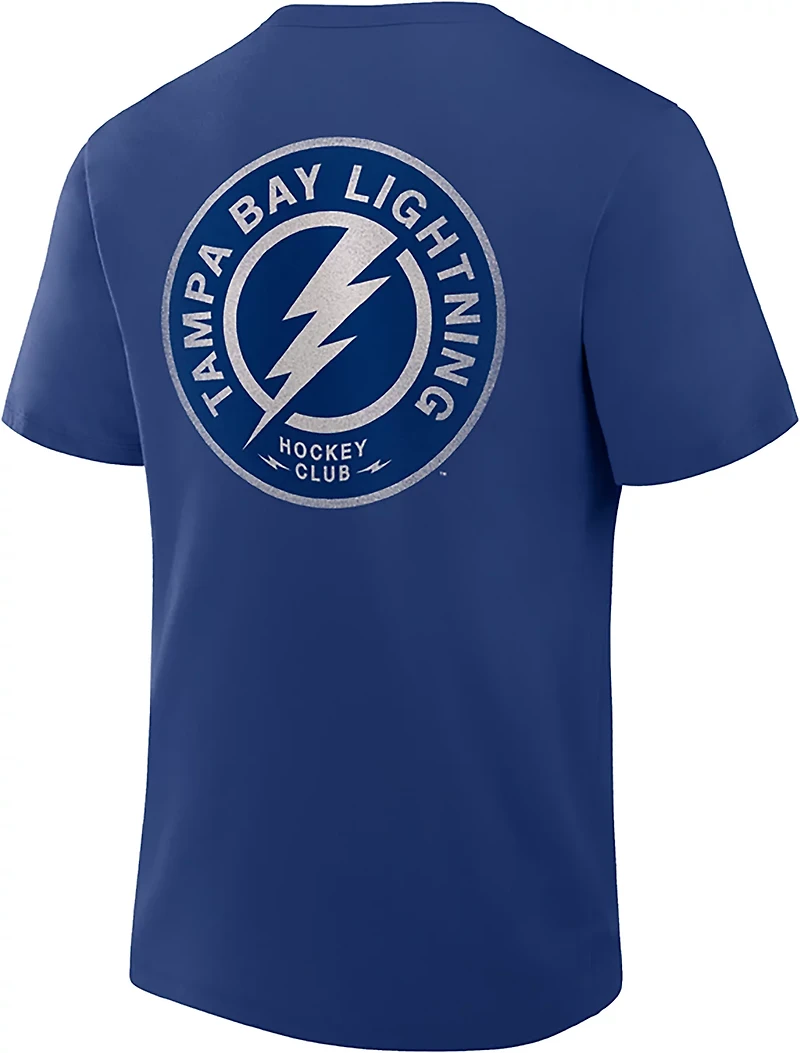 Fanatics Men's Tampa Bay Lightning Hold the Line Legacy Cotton Short Sleeve T-shirt