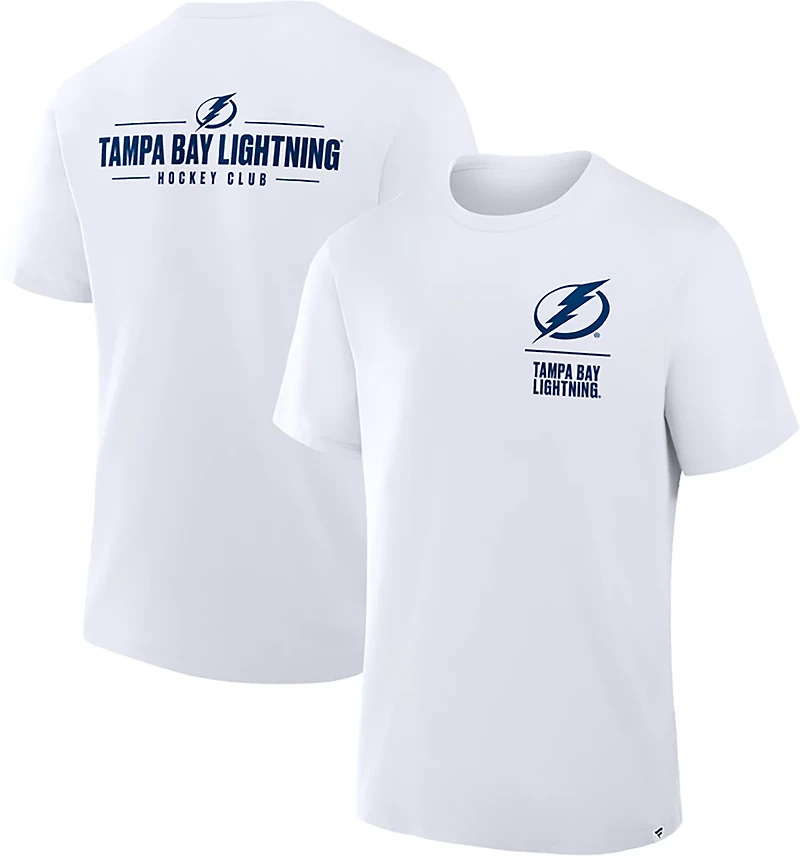 Fanatics Men's Tampa Bay Lightning Crash the Net Legacy Cotton Short Sleeve T-shirt