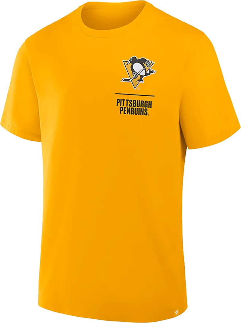 Fanatics Men's Pittsburgh Penguins Crash the Net Legacy Cotton Short Sleeve T-shirt