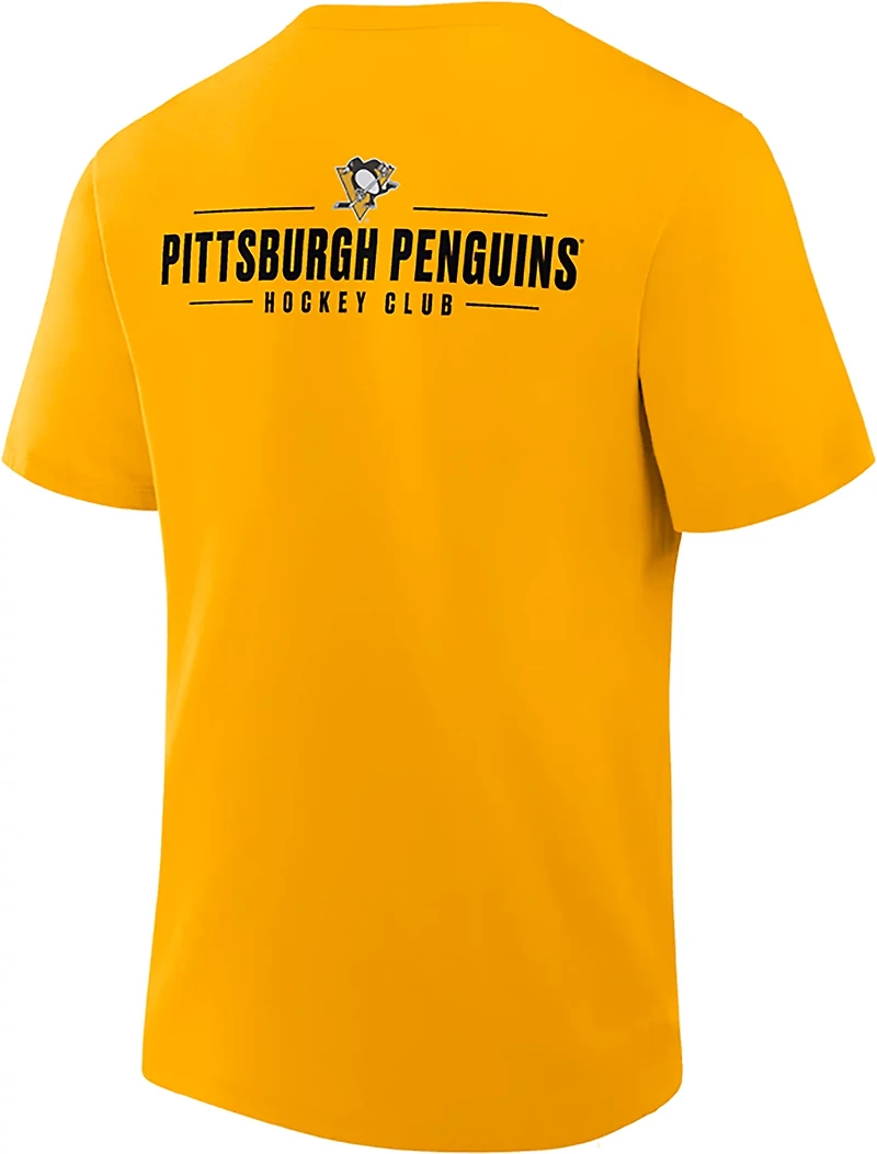 Fanatics Men's Pittsburgh Penguins Crash the Net Legacy Cotton Short Sleeve T-shirt