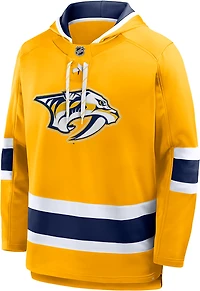 Fanatics Men's Nashville Predators Prime Time Fleece Lace Up Hoodie