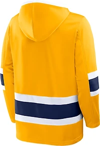 Fanatics Men's Nashville Predators Prime Time Fleece Lace Up Hoodie