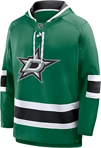 Fanatics Men's Dallas Stars Prime Time Fleece Lace Up Hoodie