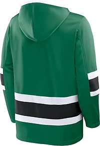 Fanatics Men's Dallas Stars Prime Time Fleece Lace Up Hoodie