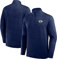 Fanatics Men's Nashville Predators Boarding Clutch Poly 1/4-zip