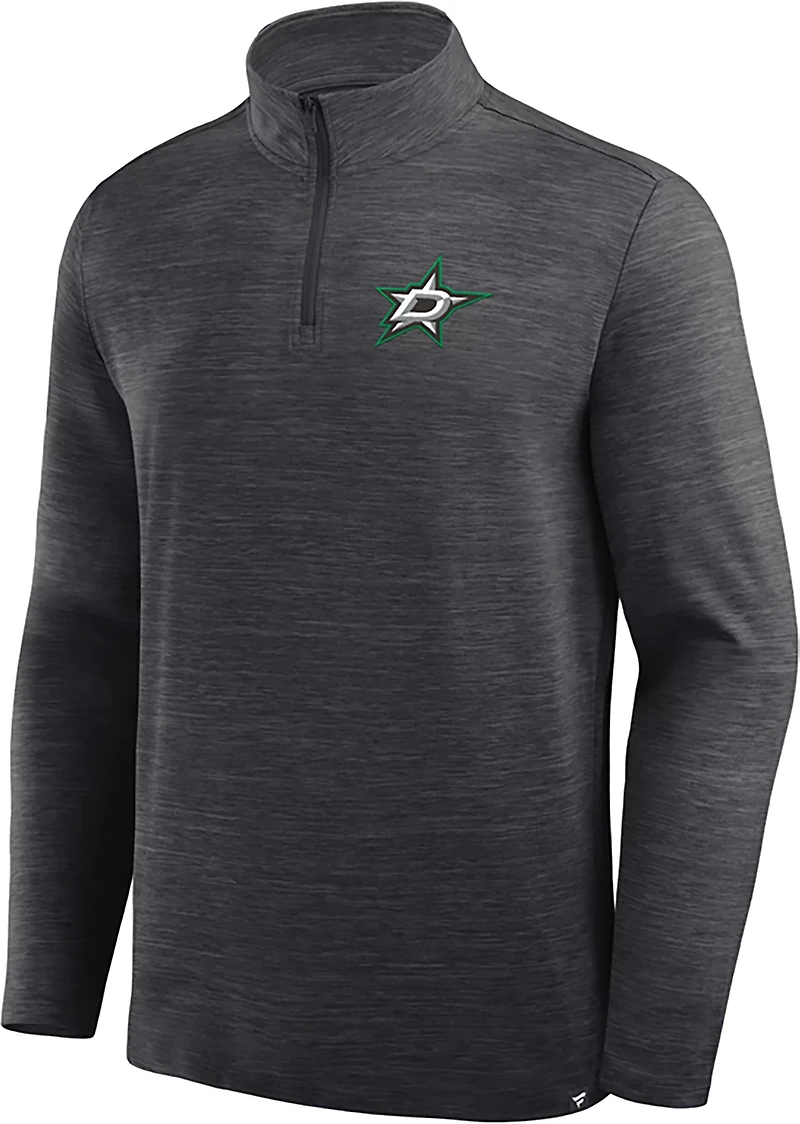 Fanatics Men's Dallas Stars Boarding Clutch Poly 1/4-zip