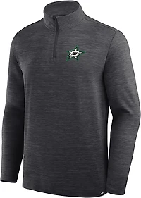 Fanatics Men's Dallas Stars Boarding Clutch Poly 1/4-zip