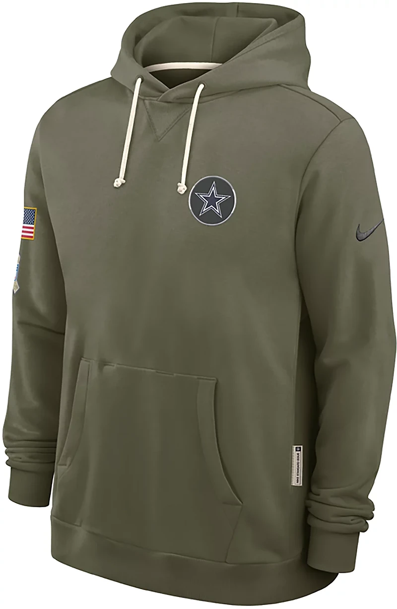 Nike Men's Dallas Cowboys Salute to Service Dri-Fit Pullover Hoodie