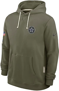 Nike Men's Dallas Cowboys Salute to Service Dri-Fit Pullover Hoodie
