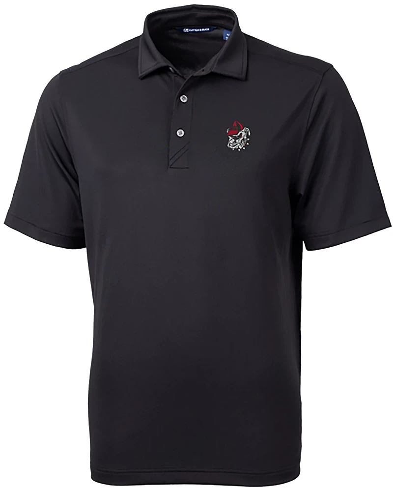 Cutter & Buck Men's Georgia Bulldogs Vault Mascot Virtue Eco Pique Polo Shirt