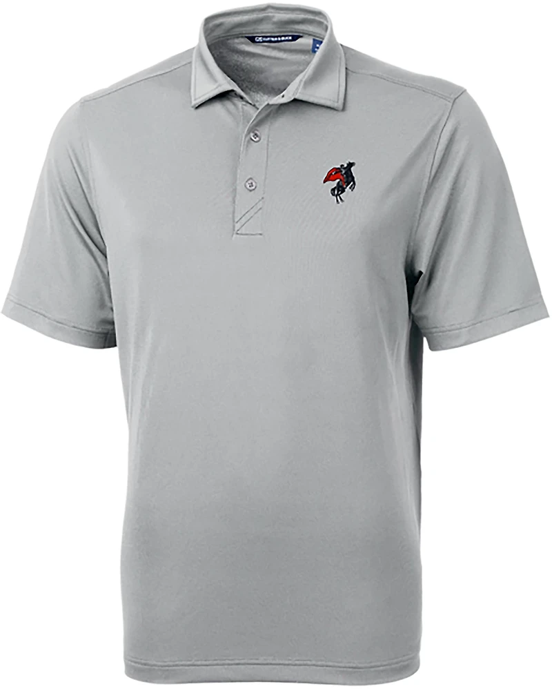Cutter & Buck Men's Texas Tech Red Raiders Masked Rider Virtue Eco Pique Polo Shirt