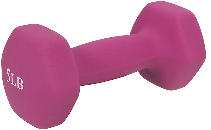 Sunny Health & Fitness Neoprene 5 lb. Dumbbell Pair