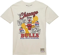 Mitchell & Ness Men's Chicago Bulls NBA Champions Short Sleeve T-shirt
