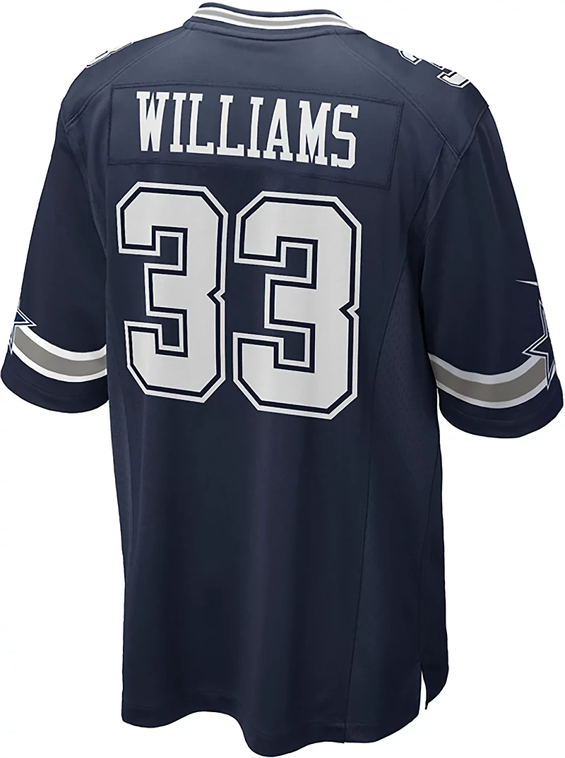 Nike Men's Dallas Cowboys Javonte Williams #33 Game Away Jersey
