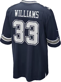 Nike Men's Dallas Cowboys Javonte Williams #33 Game Away Jersey