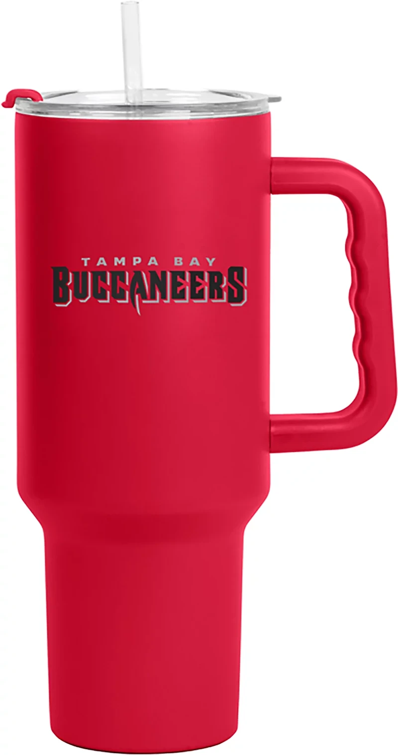 Logo Tampa Bay Buccaneers Flipside 40 oz Powder Coat Tumbler
