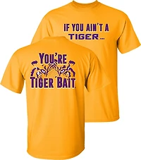 Bayou Apparel Men's Louisiana State University Tiger Bait DS Graphic T-shirt