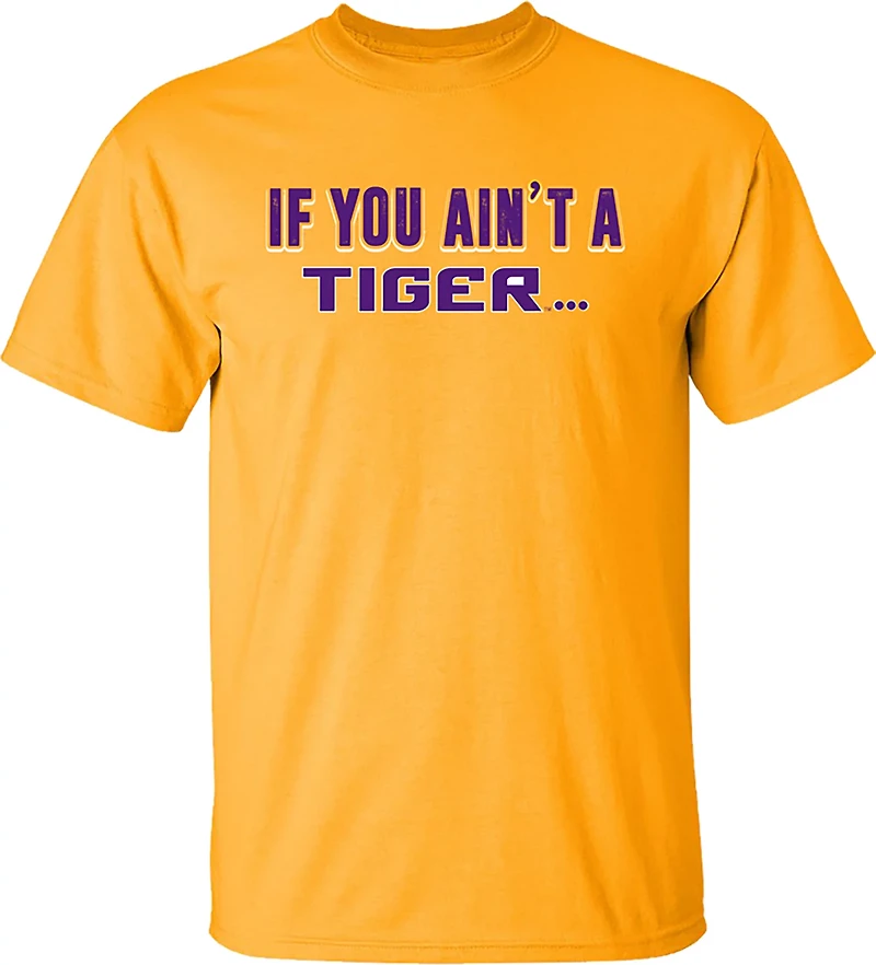 Bayou Apparel Men's Louisiana State University Tiger Bait DS Graphic T-shirt