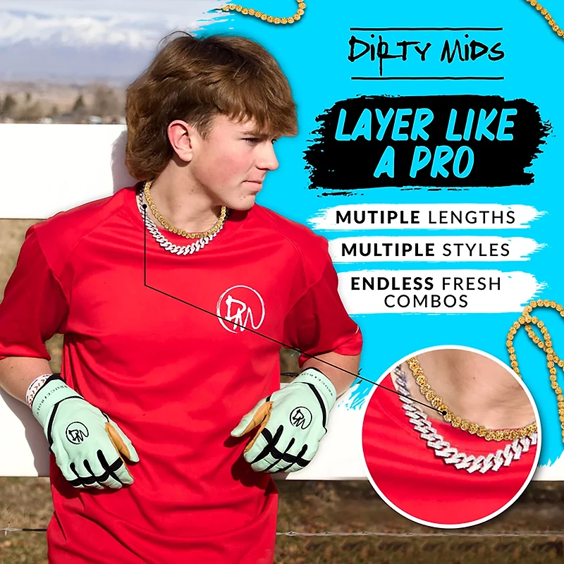 Dirty Mids Ice Collection 18 Necklace
