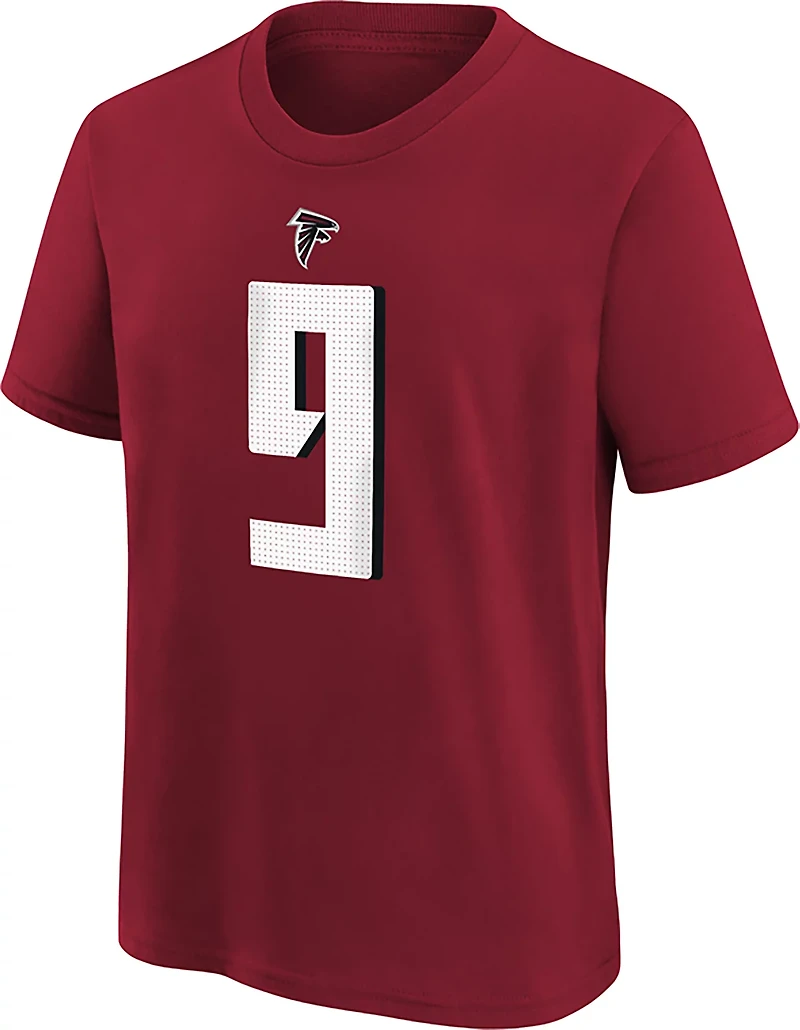Nike Boys' Atlanta Falcons Michael Penix Jr. #9 Fuse Graphic T-shirt