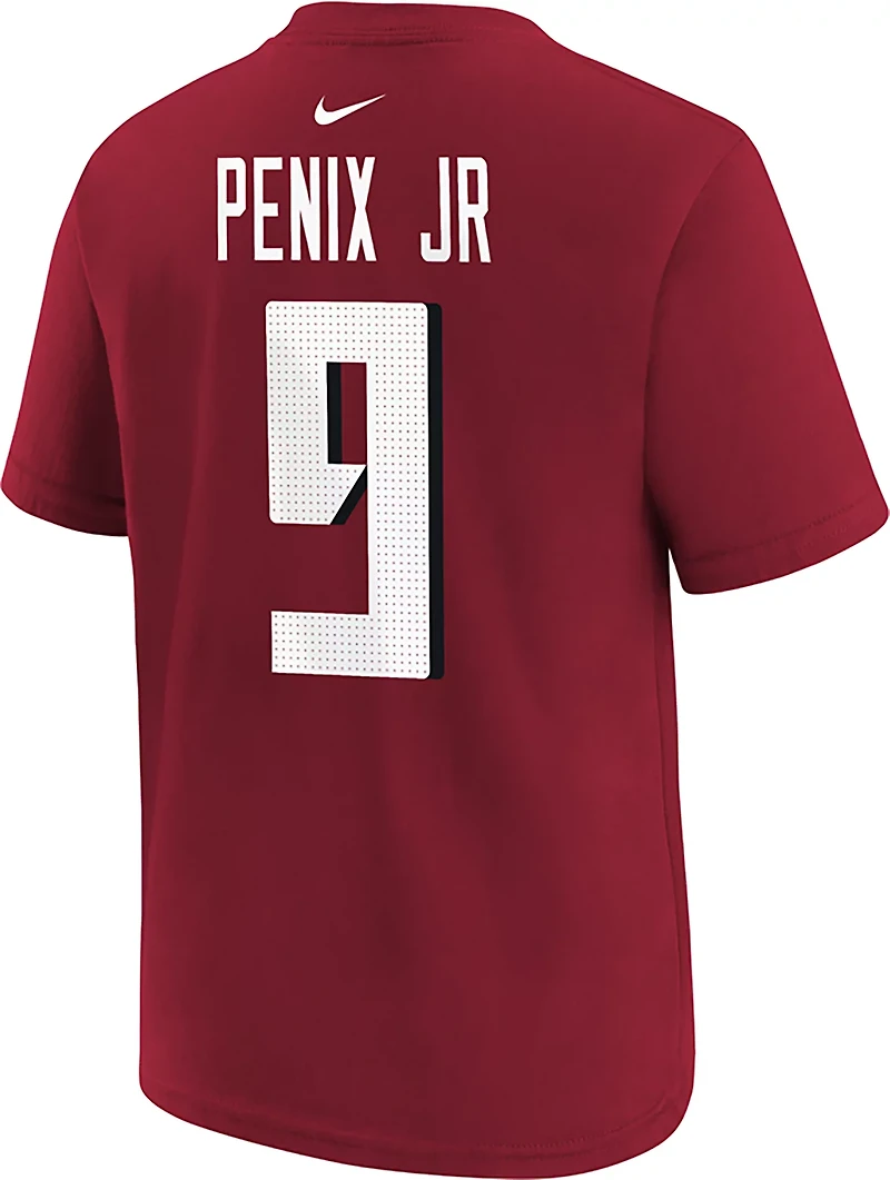 Nike Boys' Atlanta Falcons Michael Penix Jr. #9 Fuse Graphic T-shirt