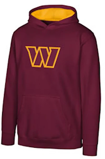 Outerstuff Boys' Washington Commanders Prime Pullover Fleece Hoodie