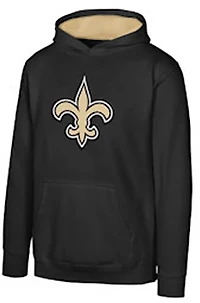 Outerstuff Kids' New Orleans Saints Prime Pullover Fleece Hoodie