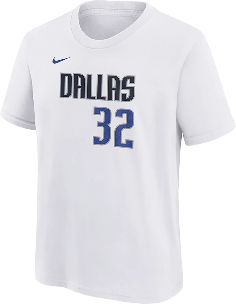 Nike Kids' Dallas Mavericks Cooper Flagg Association Name and Number Short Sleeve T-shirt