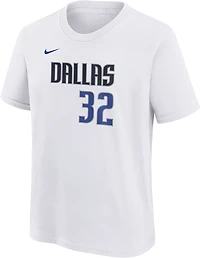 Nike Kids' Dallas Mavericks Cooper Flagg Association Name and Number Short Sleeve T-shirt