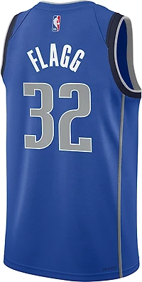 Nike Kids' Dallas Mavericks Cooper Flagg Icon Swingman Name and Number Jersey