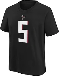 Nike Kids' Atlanta Falcons Drake London Fuse Name and Number Short Sleeve T-shirt