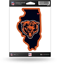 Rico Chicago Bears Home State Sticker
